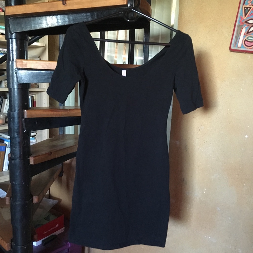 xhilaration scoop neck bodycon dress